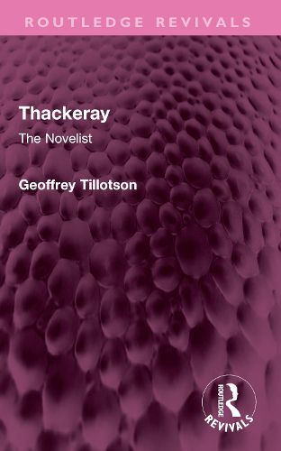 Cover image for Thackeray