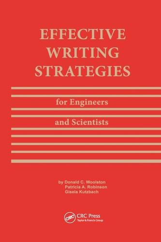 Cover image for Effective Writing Strategies: for Engineers and Scientists