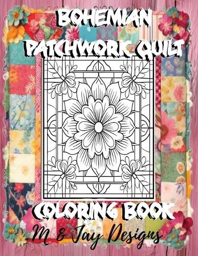 Bohemian Patchwork Quilt Coloring Book