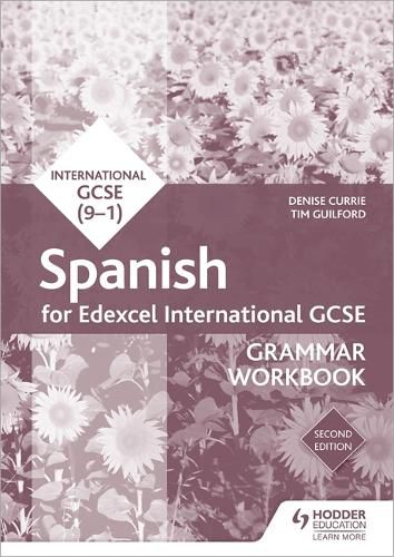 Cover image for Edexcel International GCSE Spanish Grammar Workbook Second Edition