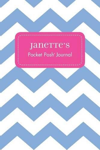 Cover image for Janette's Pocket Posh Journal, Chevron