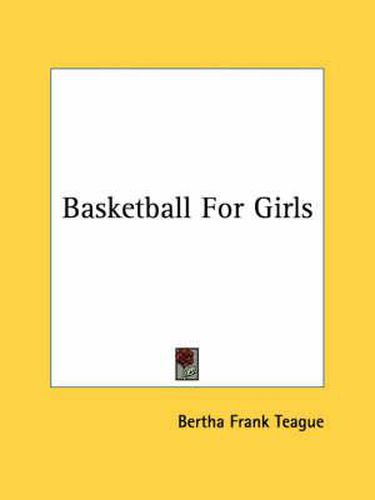 Cover image for Basketball for Girls