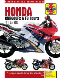 Cover image for Honda CBR600F2 & F3 Fours (91-98): 91-98