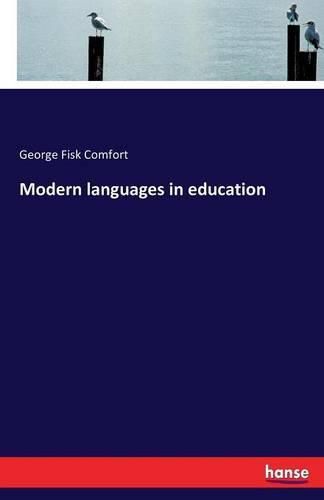 Cover image for Modern languages in education