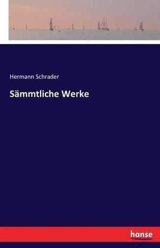 Cover image for Sammtliche Werke