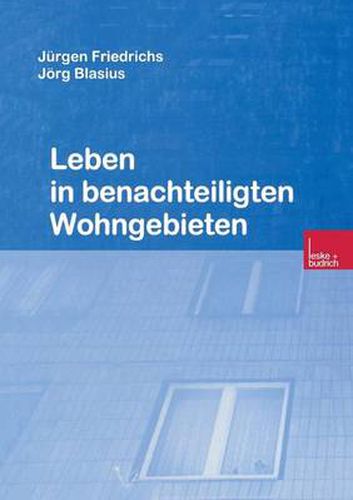 Cover image for Leben in Benachteiligten Wohngebieten