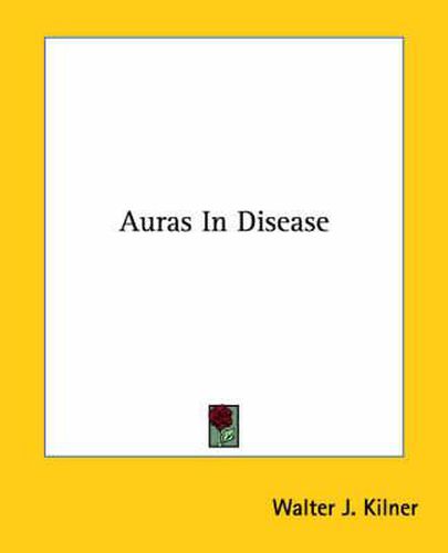 Cover image for Auras in Disease