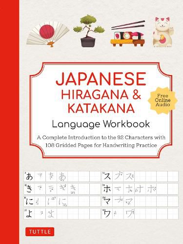 Cover image for Japanese Hiragana and Katakana Language Workbook