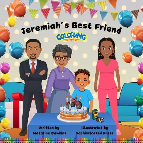 Cover image for Jeremiah's Best Friend Coloring Book