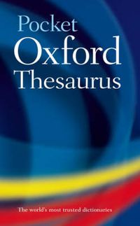 Cover image for Pocket Oxford Thesaurus