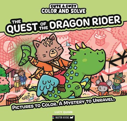 Cover image for Color and Solve: The Quest of the Dragon Rider