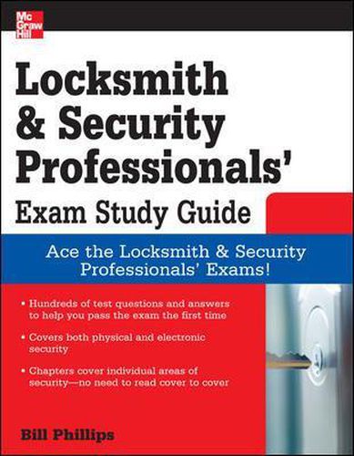 Cover image for Locksmith and Security Professionals' Exam Study Guide