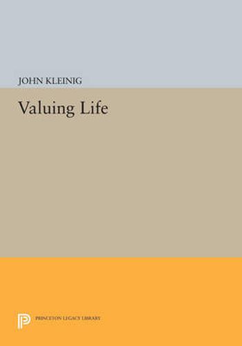 Cover image for Valuing Life