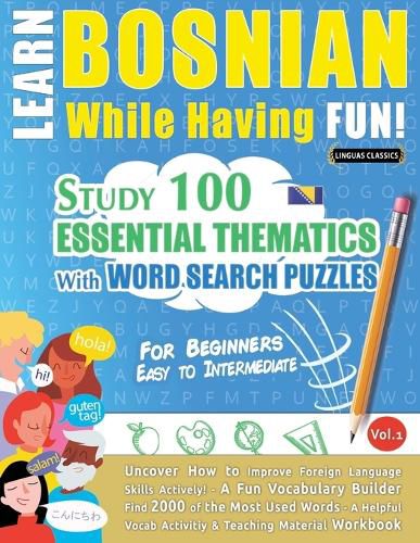 Cover image for Learn Bosnian While Having Fun! - For Beginners