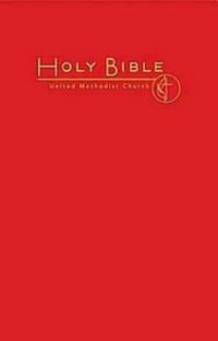 Cover image for CEB Common English Pew Bible Bright Red UMC Emblem