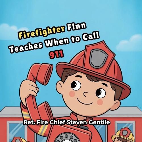 Cover image for Firefighter Finn Teaches When to Call 911