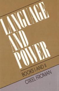 Cover image for Language and Power