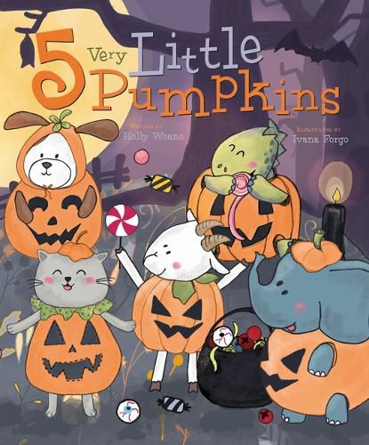 Cover image for 5 Very Little Pumpkins