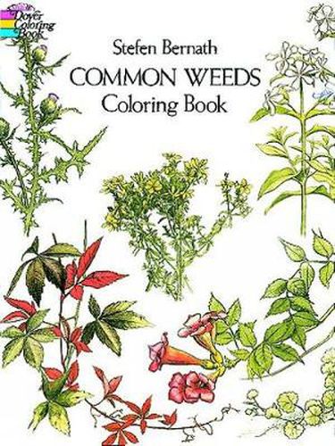 Cover image for Common Weeds Coloring Book