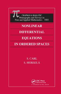 Cover image for Nonlinear Differential Equations in Ordered Spaces