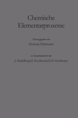 Chemische Elementarprozesse