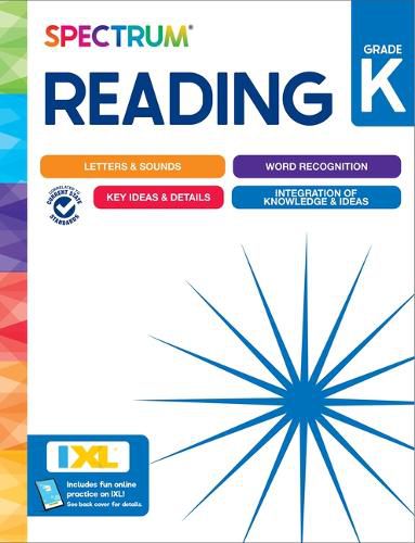 Cover image for Spectrum Reading Workbook, Grade K