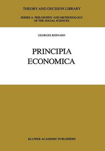 Cover image for Principia Economica