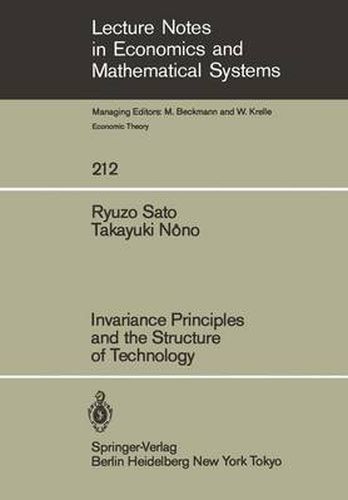 Cover image for Invariance Principles and the Structure of Technology