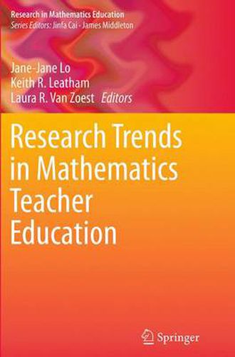 Cover image for Research Trends in Mathematics Teacher Education
