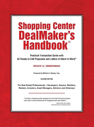 Shopping Center Dealmaker's Handbook(r)