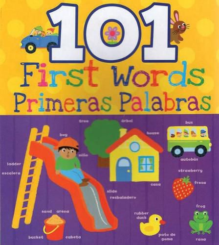 Cover image for 101 First Words / Primeras Palabras