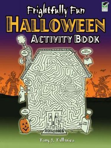 Cover image for Frightfully Fun Halloween Activity Book