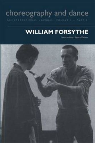 Cover image for William Forsythe