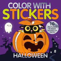 Cover image for Color with Stickers: Halloween