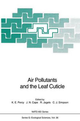 Air Pollutants and the Leaf Cuticle