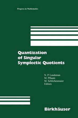 Cover image for Quantization of Singular Symplectic Quotients