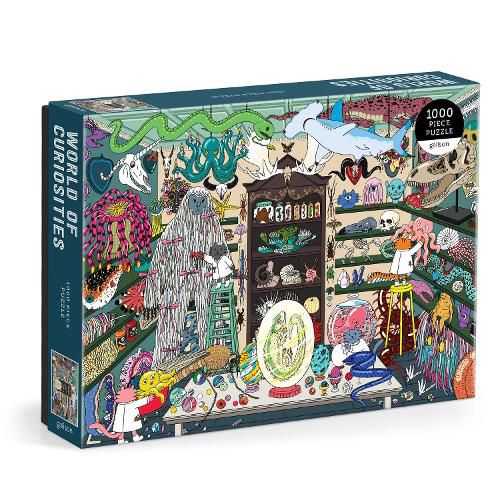Cover image for World of Curiosities 1000 Piece Puzzle