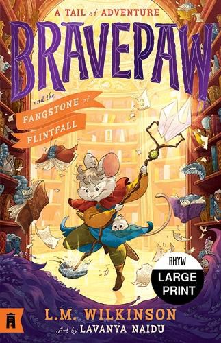 Cover image for Bravepaw and the Fangstone of Flintfall: Bravepaw 3