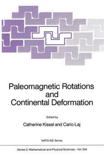 Cover image for Paleomagnetic Rotations and Continental Deformation