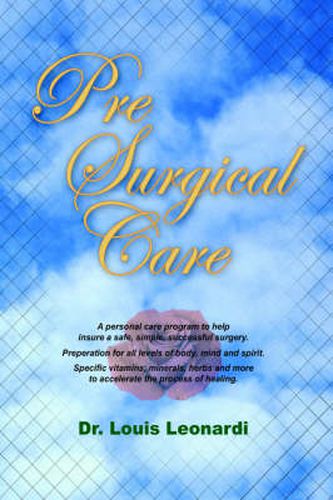 Cover image for Pre Surgical Care