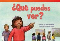 Cover image for ?Que puedes ver? (What Can You See?) (Spanish Version)