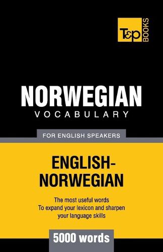 Cover image for Norwegian vocabulary for English speakers - 5000 words