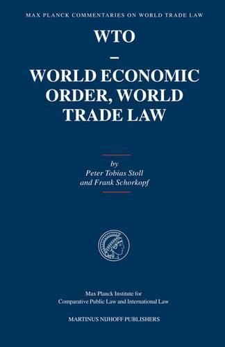 Cover image for WTO - World Economic Order, World Trade Law