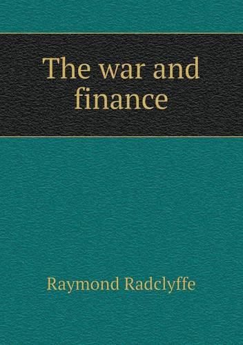 Cover image for The war and finance