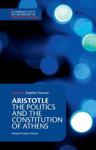 Cover image for Aristotle: The Politics and the Constitution of Athens