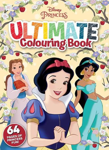 Cover image for Disney Princess: Ultimate Colouring Book