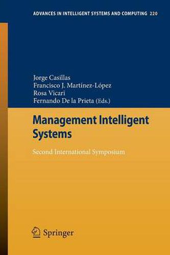 Cover image for Management Intelligent Systems: Second International Symposium