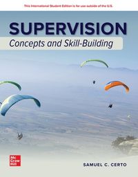 Cover image for Supervision: Concepts and Skill-Building: 2024 Release ISE