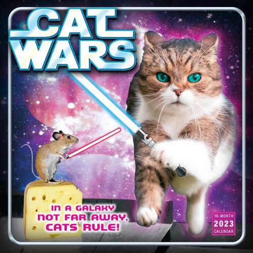 Cover image for Cat Wars 2023 16-month Wall Calendar