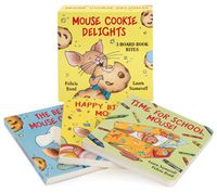 Cover image for Mouse Cookie Delights: 3 Board Book Bites: The Best Mouse Cookie; Happy Birthday, Mouse!; Time for School, Mouse!